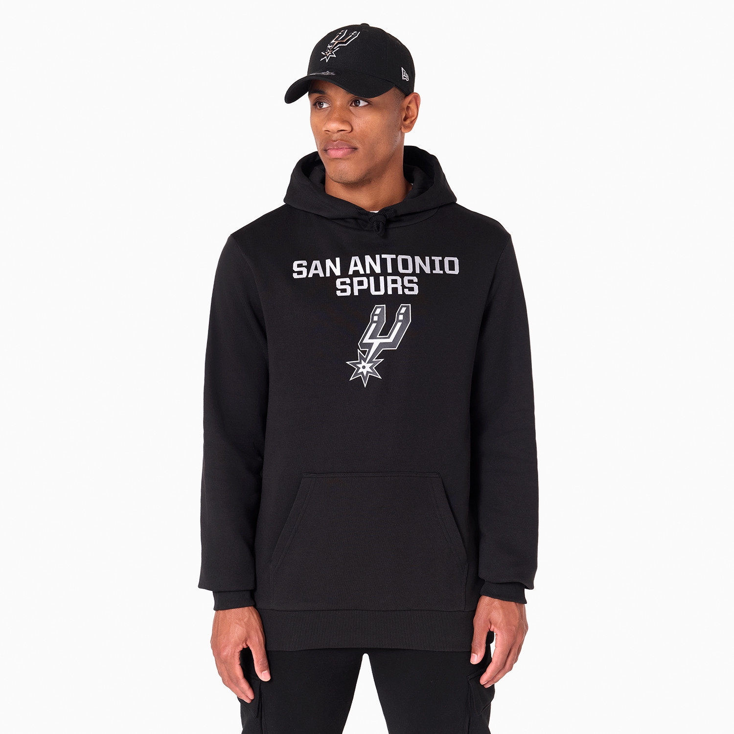 San Antonio Spurs Team Logo Hoodie NBA Sweatshirt