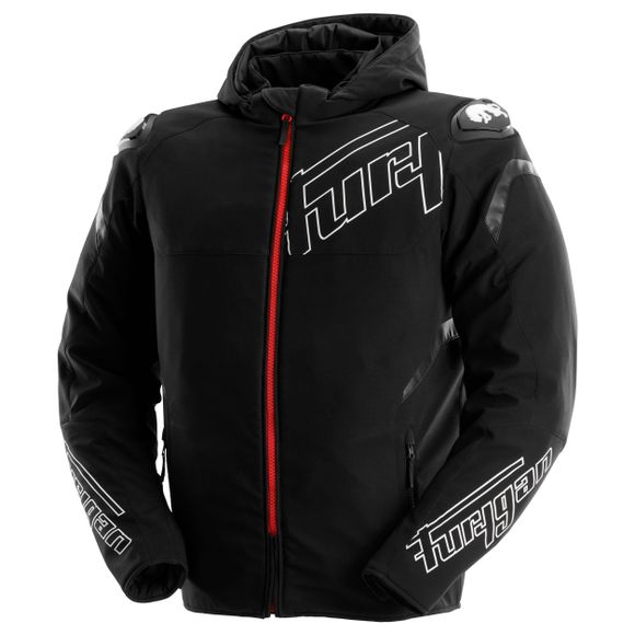 Furygan SEKTOR ROADSTER EVO Motorcycle Jacket - Black / WhiteRef: FU1453