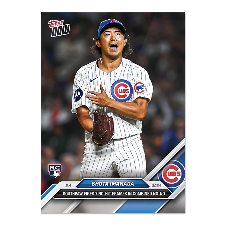 Shota Imanaga - 2024 MLB TOPPS NOW® Card 647