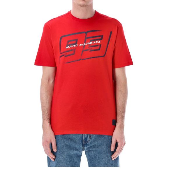 Kenny short sleeve t-shirt 93 mm93-black / redRef: KE2245
