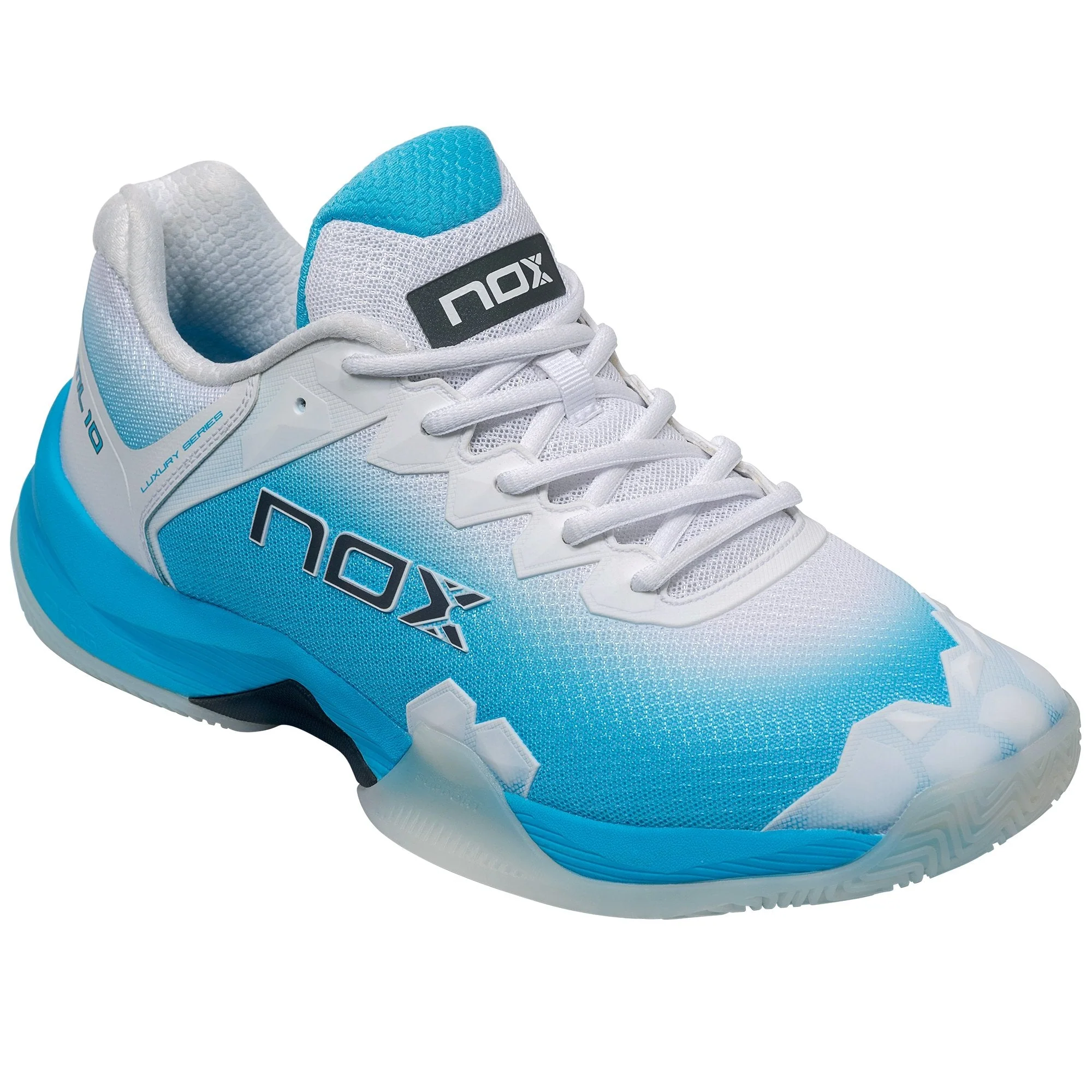 Padel Shoes Nox ML10 HEXA White/Aquarium