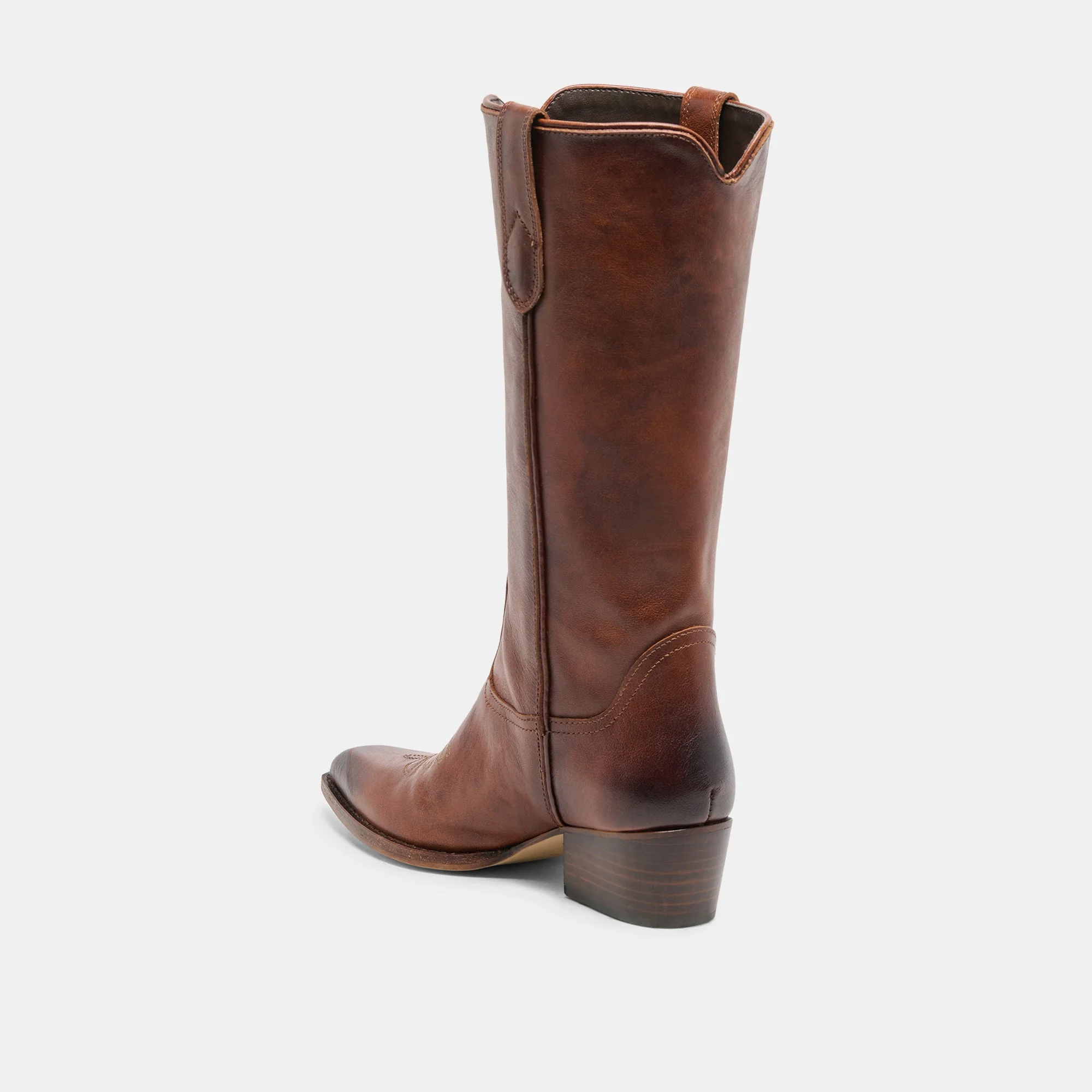 VIGLA BOOTS CHESTNUT LEATHER