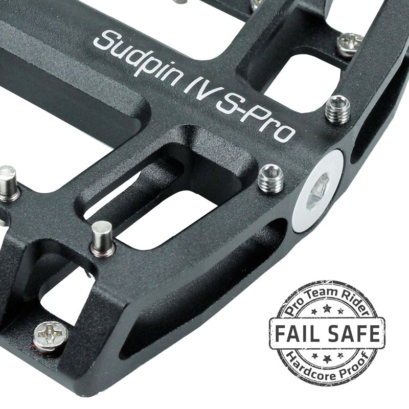 NC-17 Sudpin IV S-Pro Platform Pedal - black