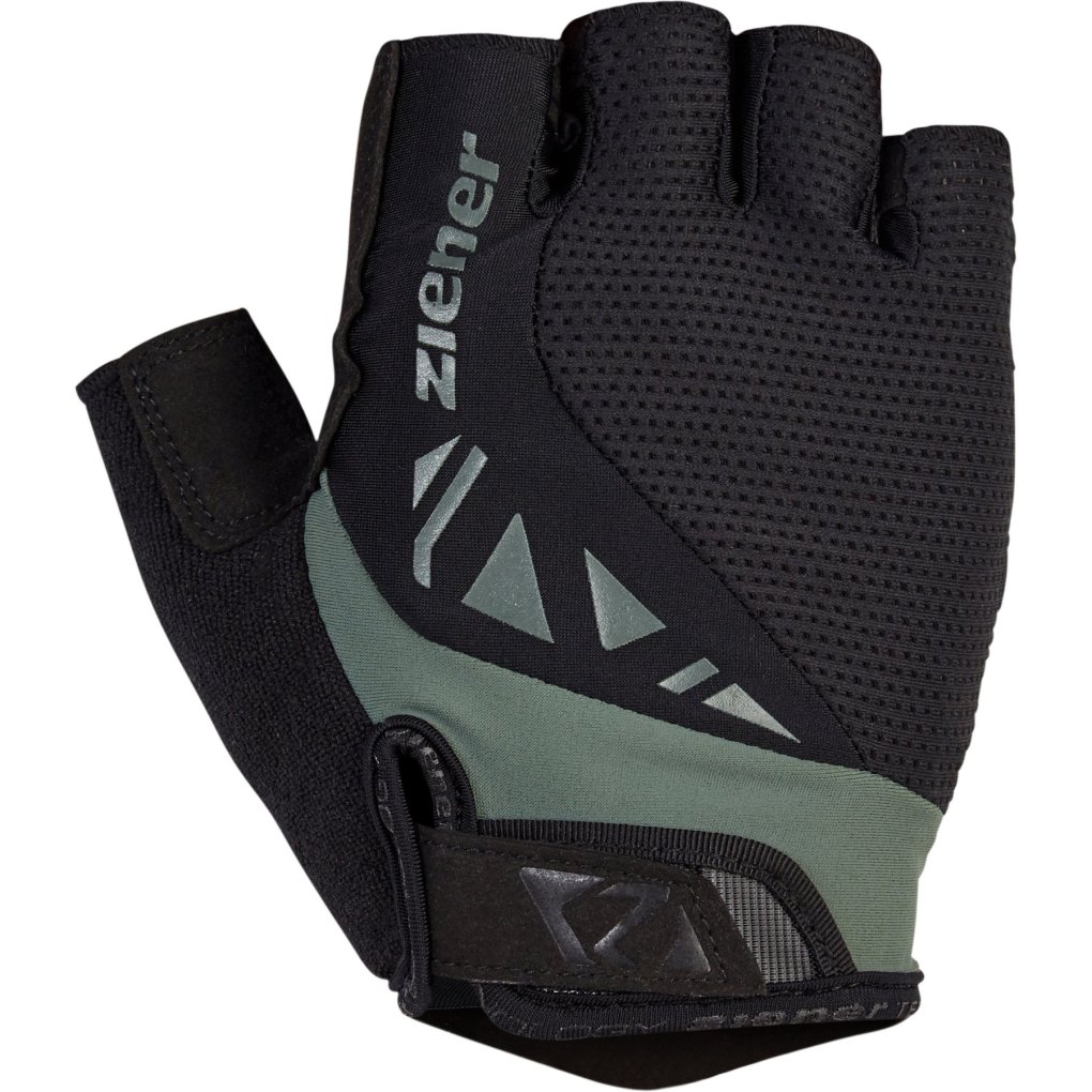 Ziener Claass Bike Gloves Men - green mud