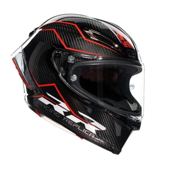 AGV Pista GP RR - Employment Helper - Carbon Effective - Black / RedRef: AG1044