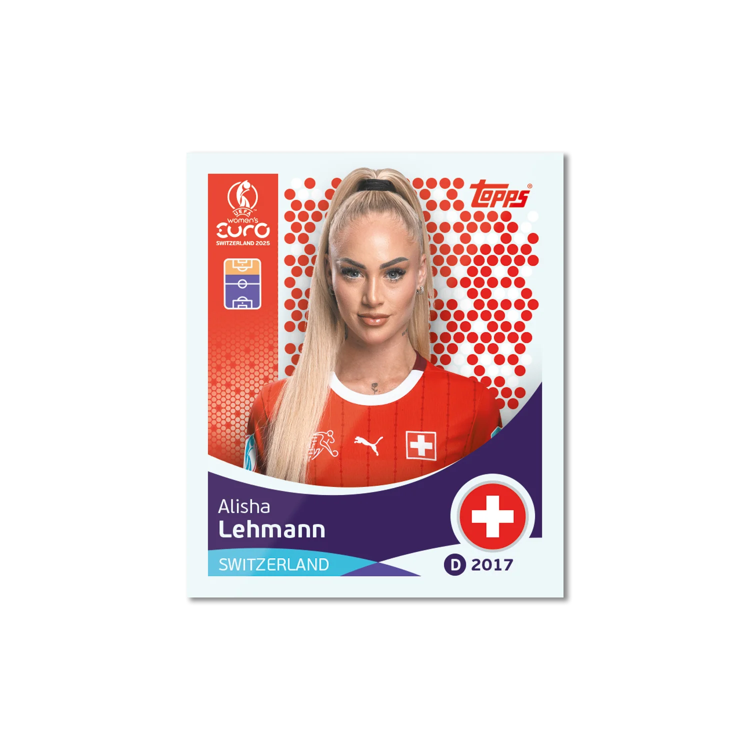 Topps Official Women's Euros 2025 Sticker Collection - Multipack
