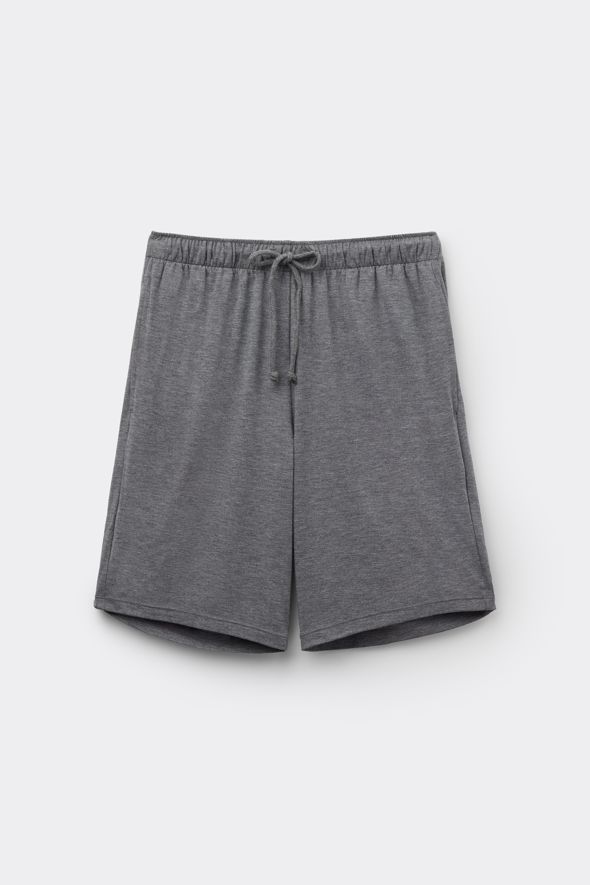 Viscose Shorts with Pockets and Drawstring