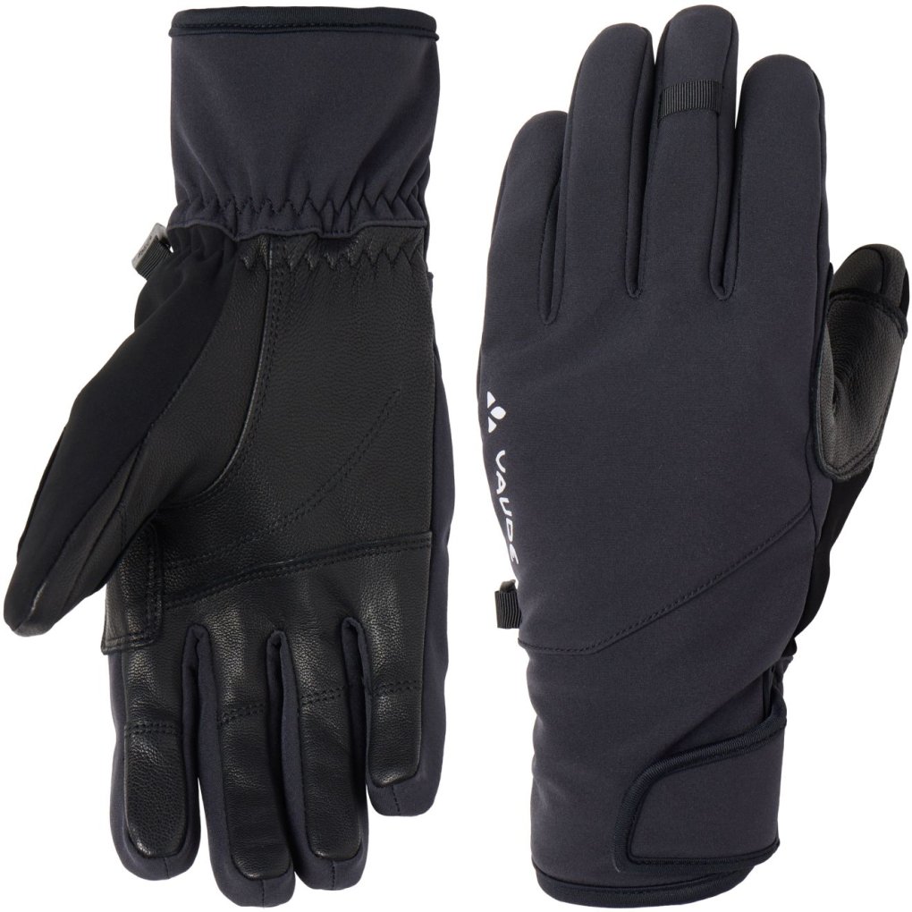 Vaude Lagalp Softshell Gloves III - black