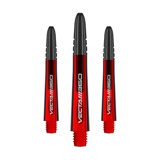 Winmau Vecta Blade 360 Shafts - Red