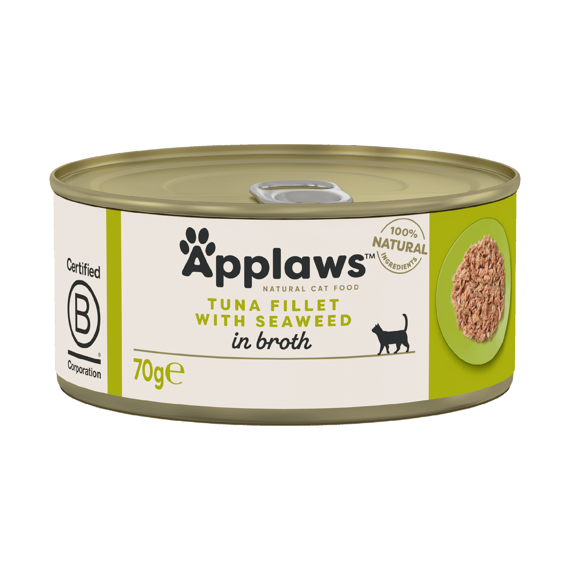Applaws Cat Food - Tuna Fillet & Seaweed - 24x 70g