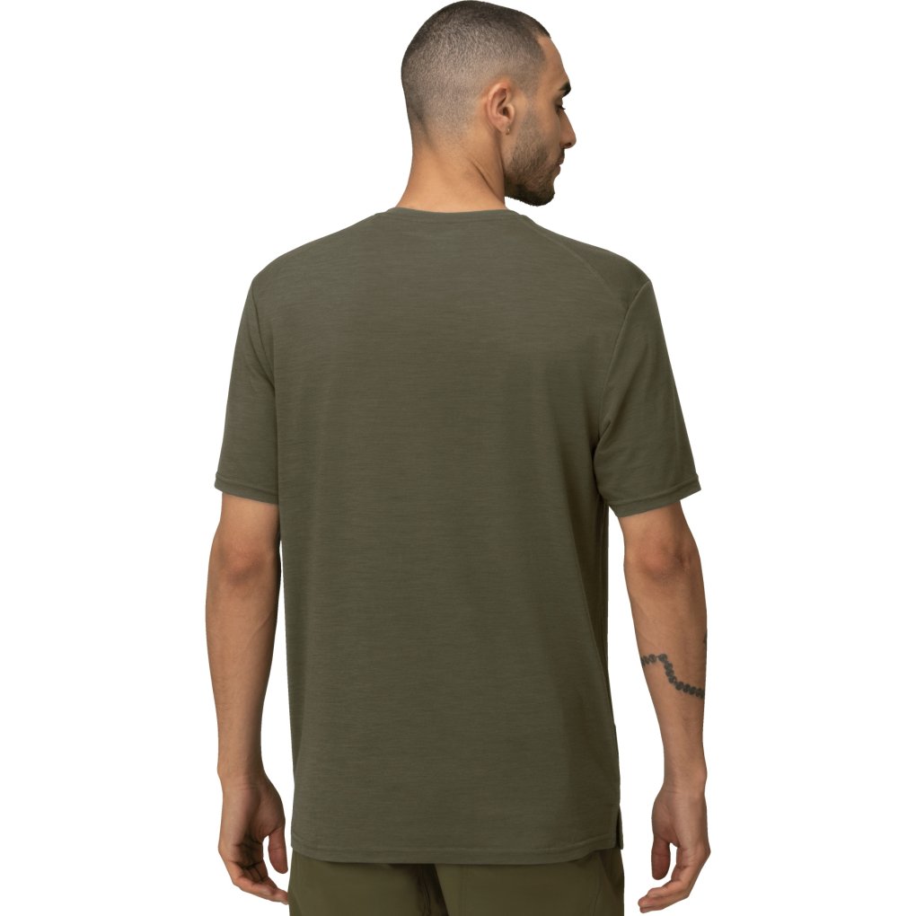 Norrona femund equaliser merino T-Shirt Men - Olive Night