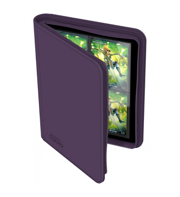 Ultimate Guard Zipfolio 160 - 8-Pocket Xenoskin - Purple