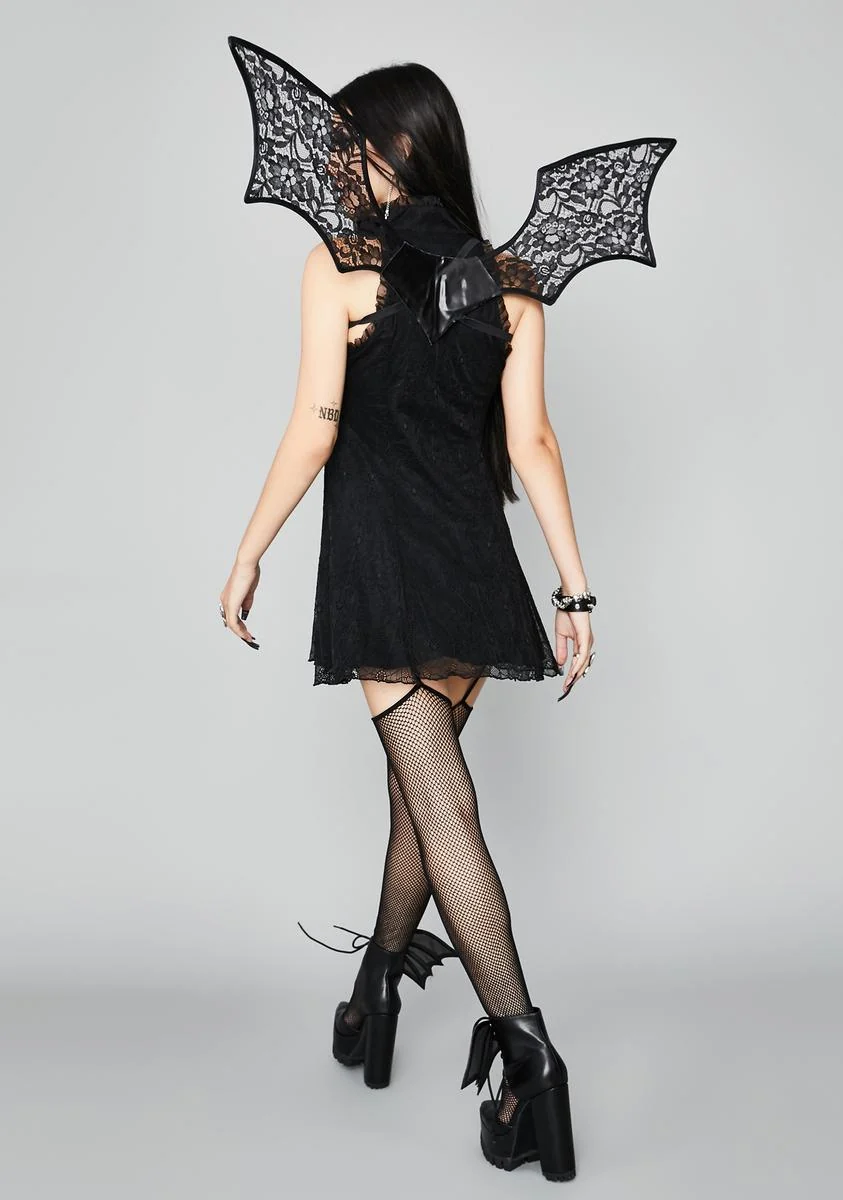 Bat To The Bone Lace Wings