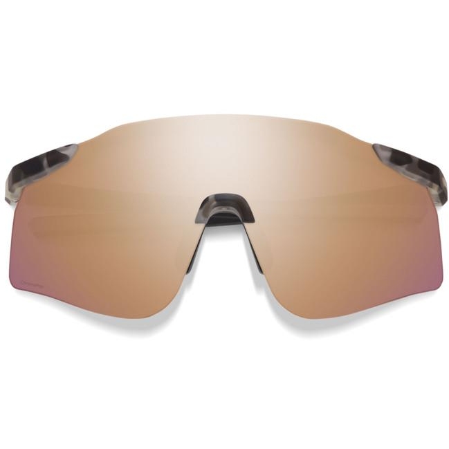 Smith Defy ChromaPop Glasses - Matte Salt Haze - Rose Gold Mirror | Clear