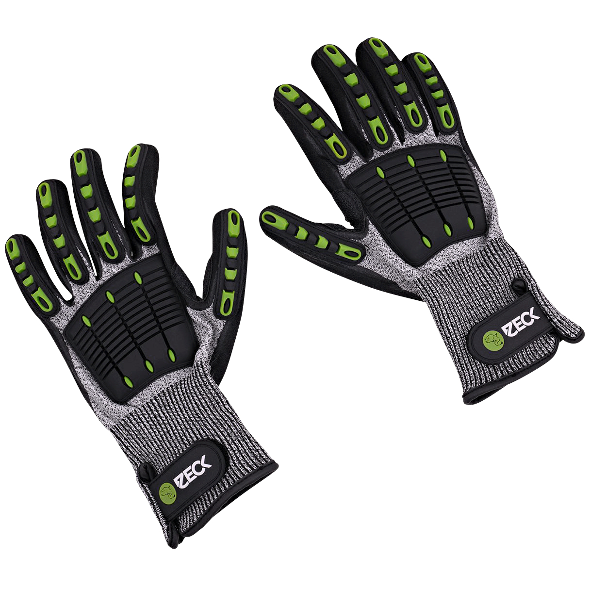 Zeck Cat Landing Gloves (Grey\/Black)