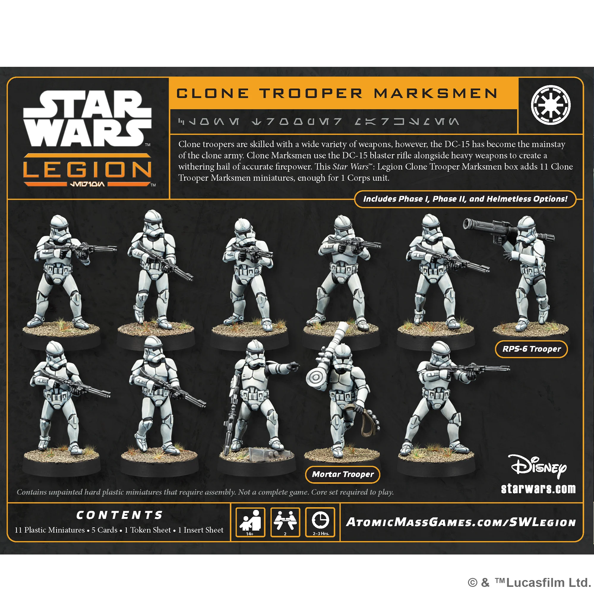 Star Wars: Legion – Clone Trooper Marksmen