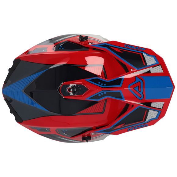 Casque cross Acerbis LINEAR 22.06 2024 - Rouge / BleuRef : AE5312