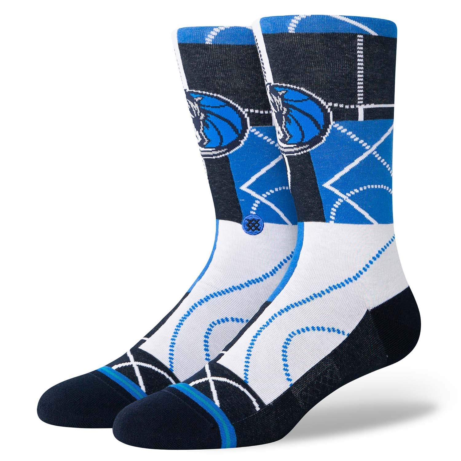 Dallas Mavericks Zone Stance NBA Crew Socks