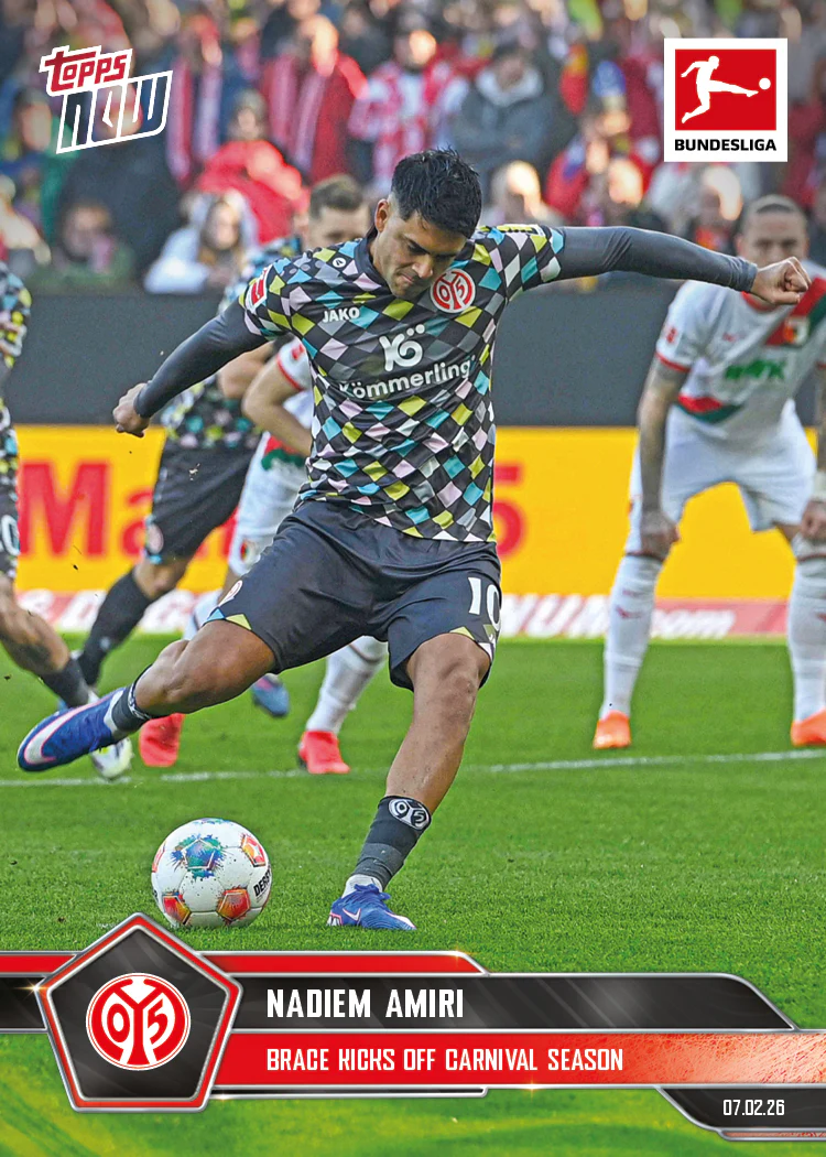 Nadiem Amiri - 2025-26 Bundesliga Topps NOW® - Card 119