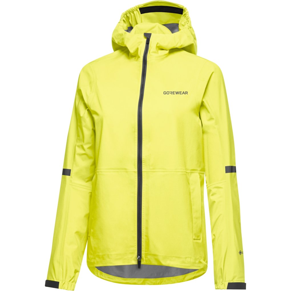 GOREWEAR Lupra 2.0 GORE-TEX Hooded Jacket Women - lime yellow CB00