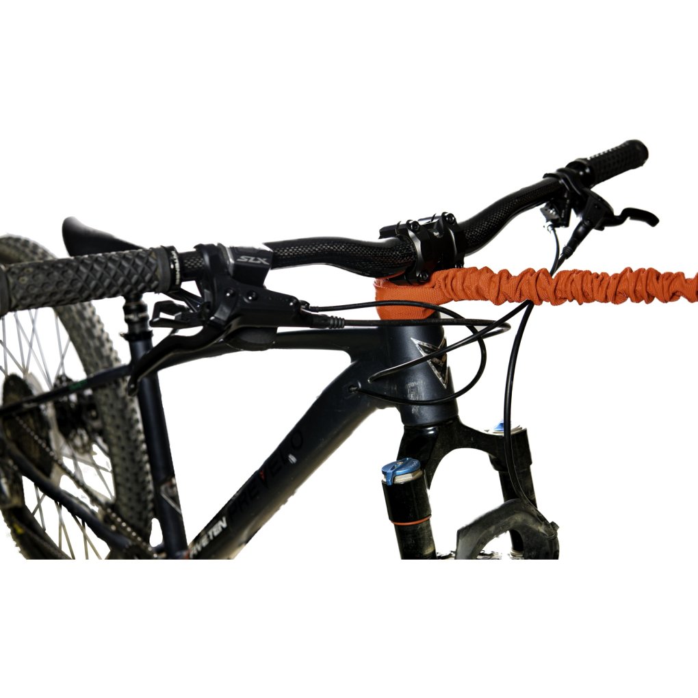TowWhee Original Kids Tow Rope for Bicycles - red