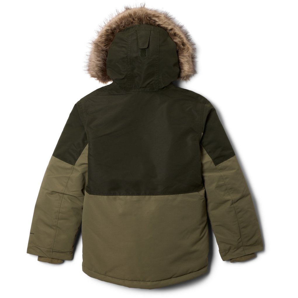 Columbia Nordic Strider II Jacket Boys - Stone Green/Greenscape