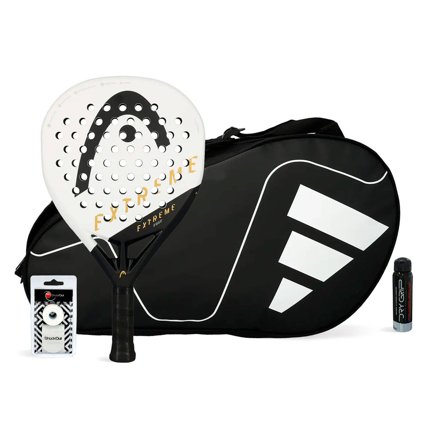 PACK HEAD EDGE EXTREME WHITE PADEL BAG ADIDAS CARBON CTR WHITE