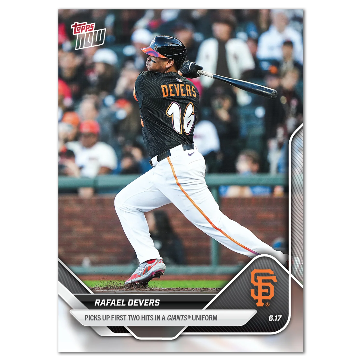 Rafael Devers - 2025 MLB Topps NOW® - Card 313