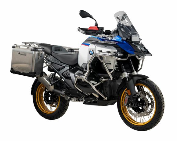 Touratech suitcase Complete kit ZEGA Pro 31/31 - Black support included - AluminumBMW 1300 R 1300 GS ADVENTURE - 2024 - 2026Ref: Trt00024A / 01-035-6750-0