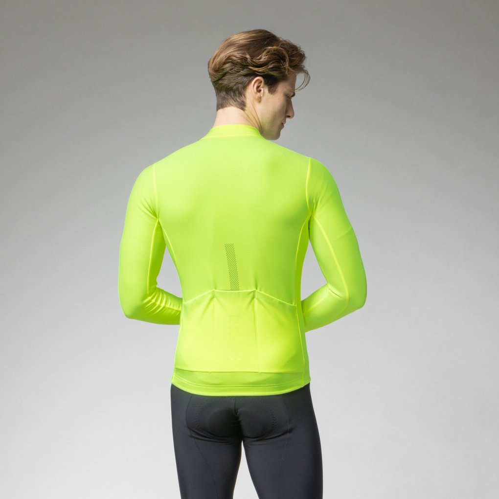 Alé PRAGMA Fondo 3.0 Longsleeve Jersey Men - fluo yellow