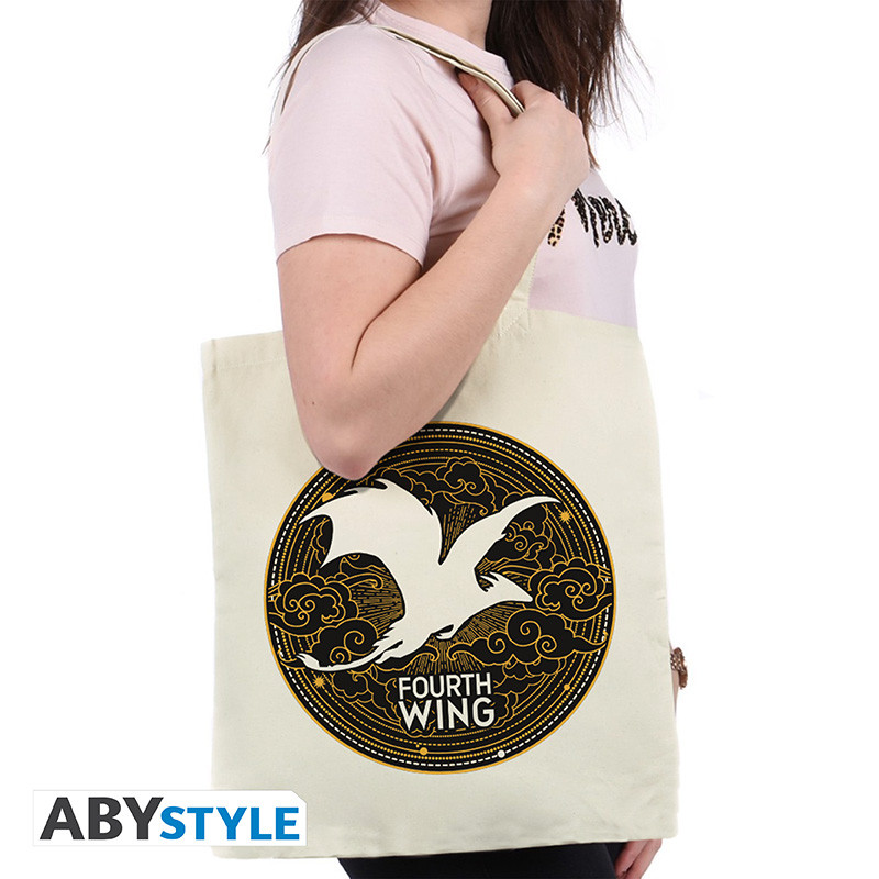 FOURTH WING Tote Bag Dragon