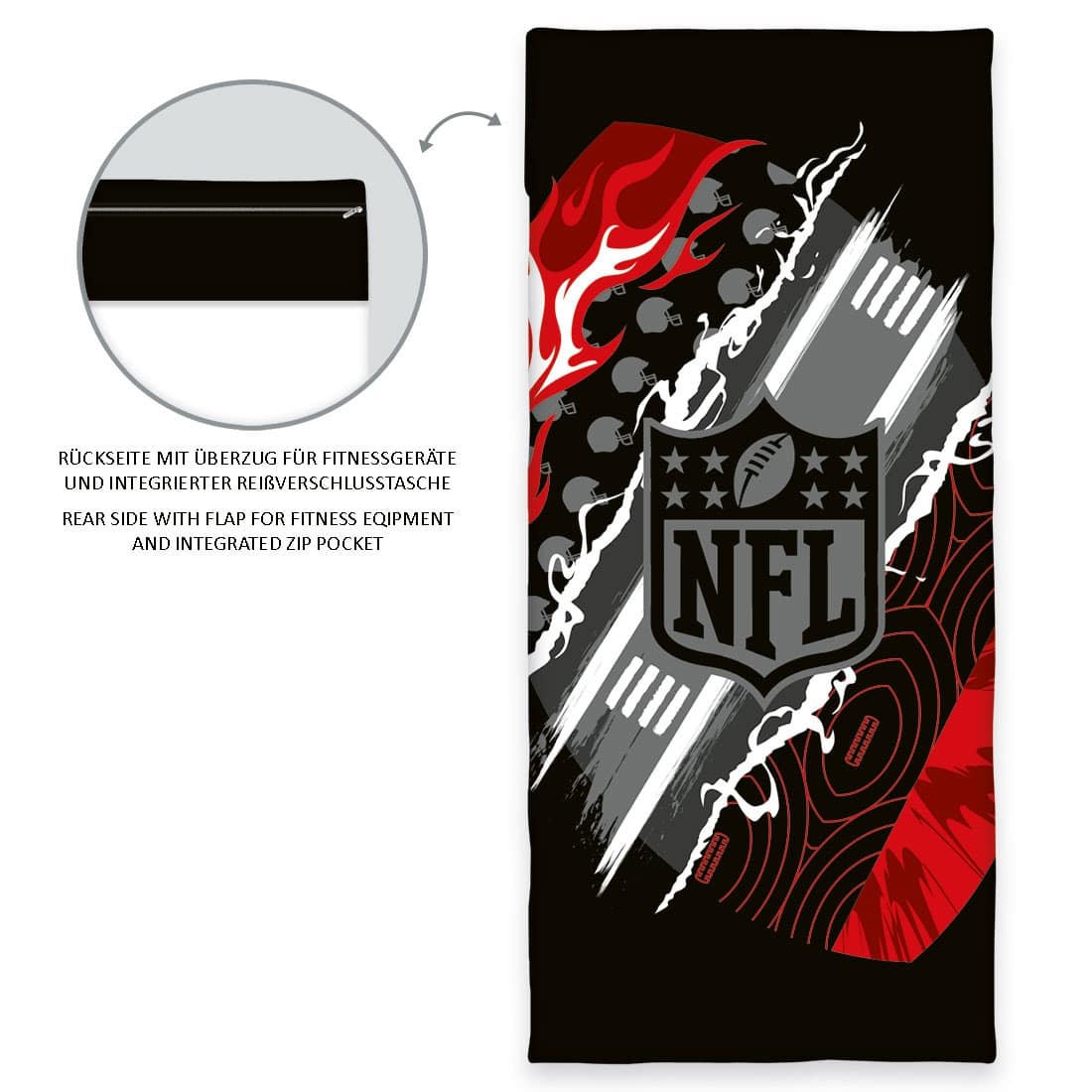 NFL Shield Sport Fitness Towel