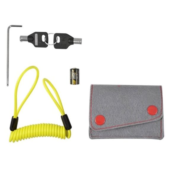 Anti-Theft Top Block Alarm Ava -14 Sra Polished With Storage Pouch And Universal Reminder CordRef: xe0110 / ava14p