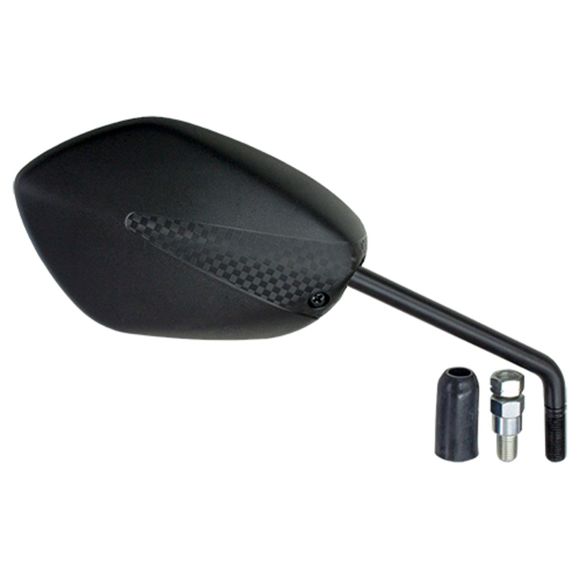 Right Vicma Type - Black rear view mirrorRef: Vic00371A / 1096052002