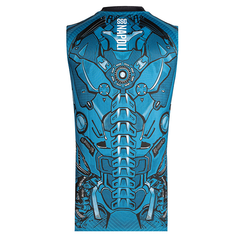 SSC Napoli Sky Blue Training Sleeveless Shirt 2025/2026
