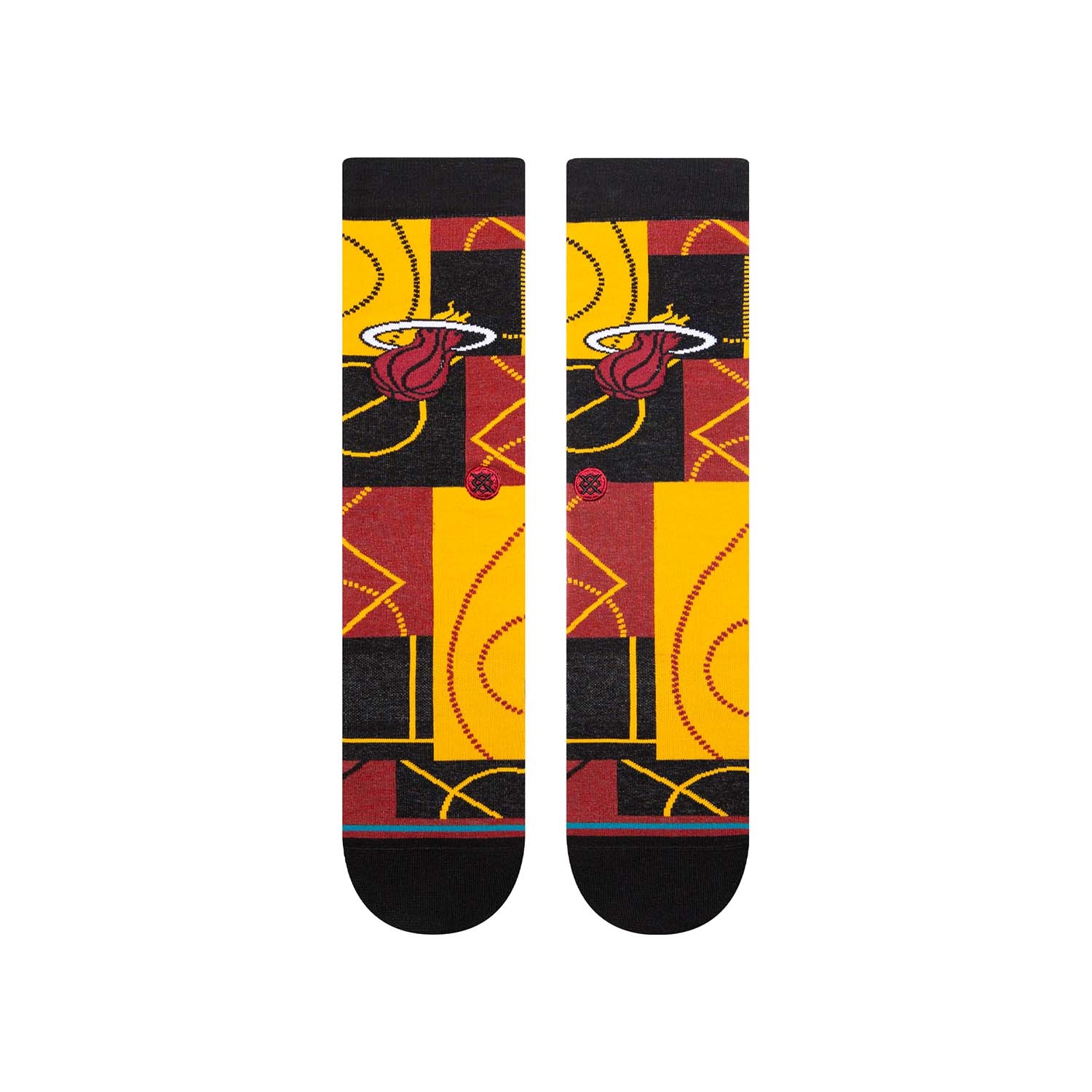 Miami Heat Zone Stance NBA Crew Socks