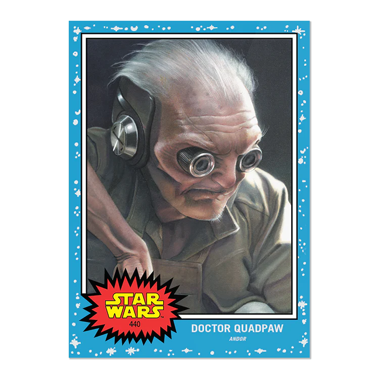 Topps UK - SW Living Set Card #440 - Doctor Quadpaw