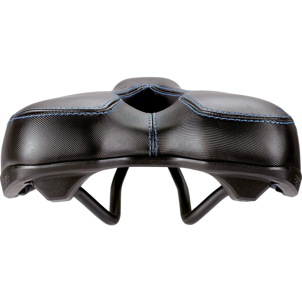 BBB Cycling SportPlus Active Leather BSD-113 | BSD-114 Saddle - black