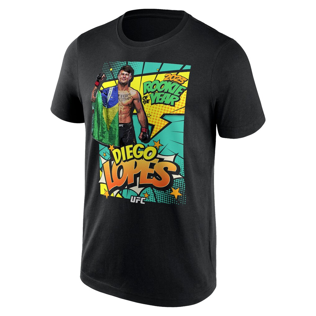 UFC Diego Lopes Comic Book T-Shirt - Black - Mens