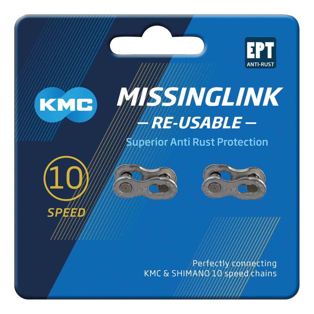 KMC MissingLink 10R EPT Chain Connector KMC / Shimano 10-speed - 2 pcs.
