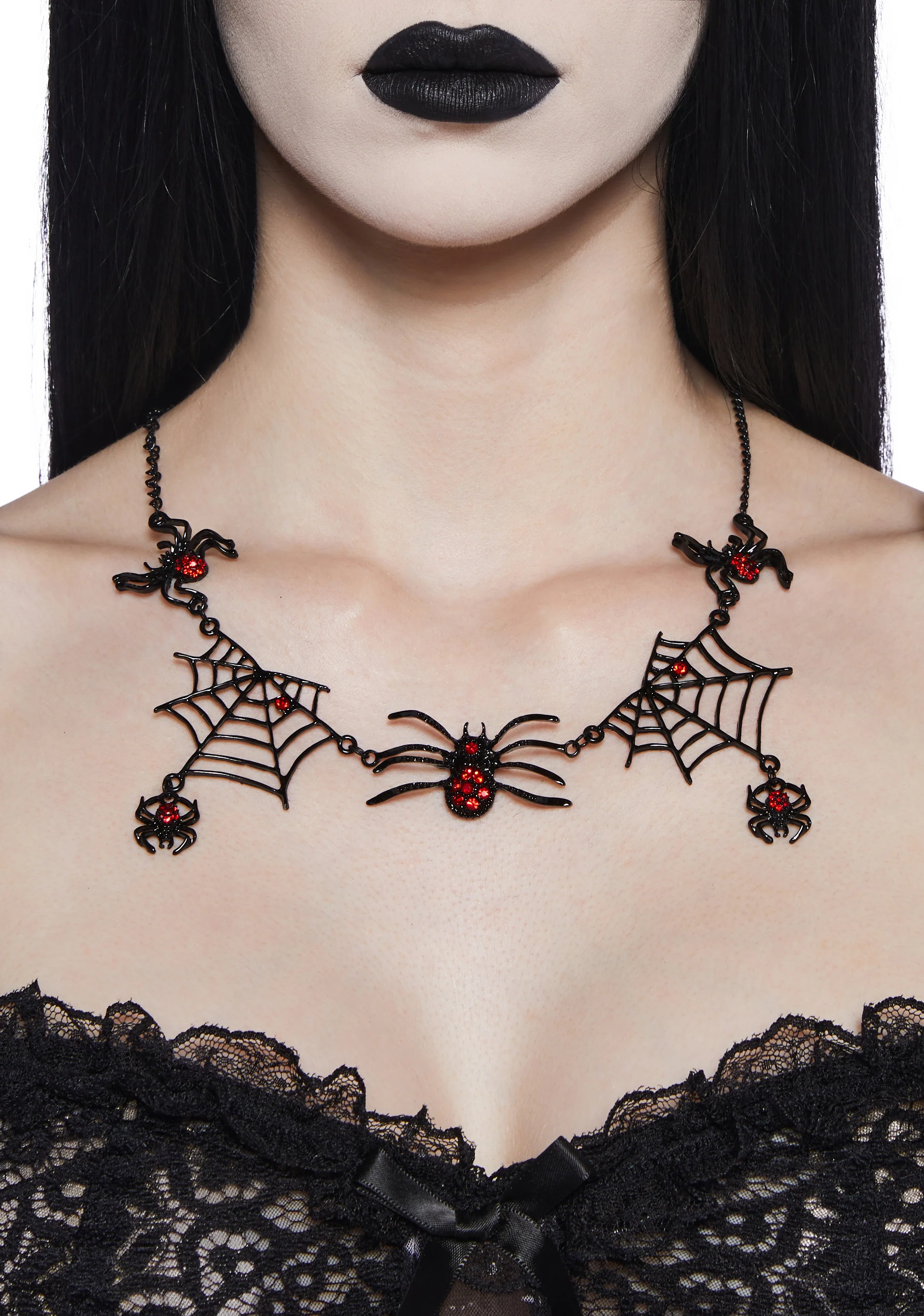Love’s Web Statement Necklace