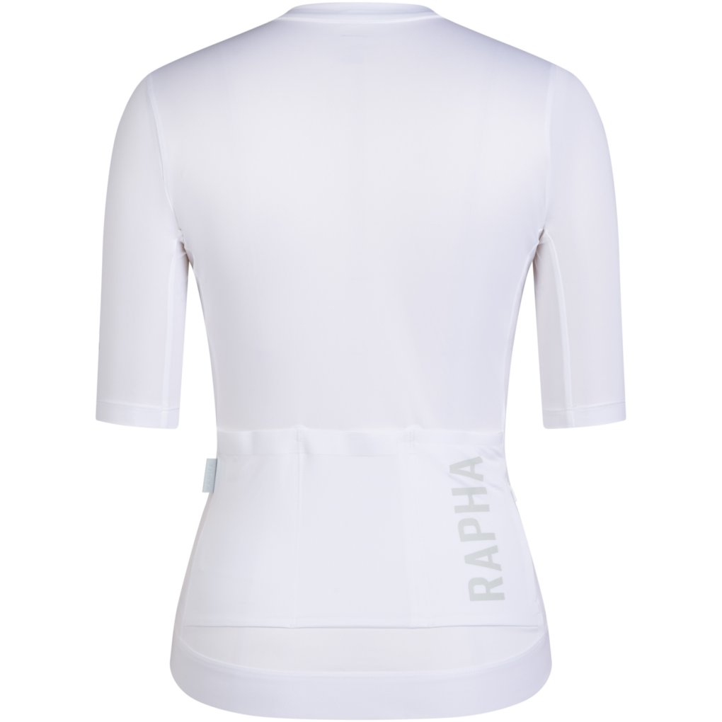 Rapha Pro Team Training Short Sleeve Jersey Women - white/silver