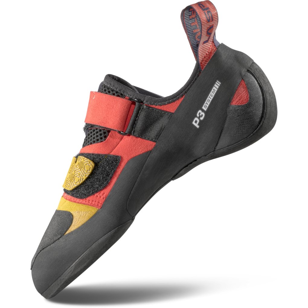La Sportiva Kubo Climbing Shoes Men - Savana/Mountain Red