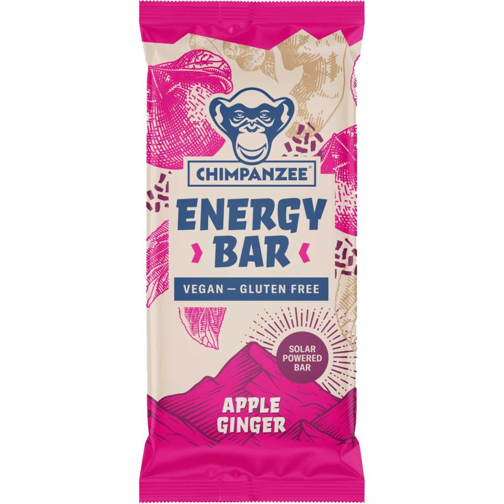 Chimpanzee Energy Bar - Carbohydrate Protein Raw Food - 55g