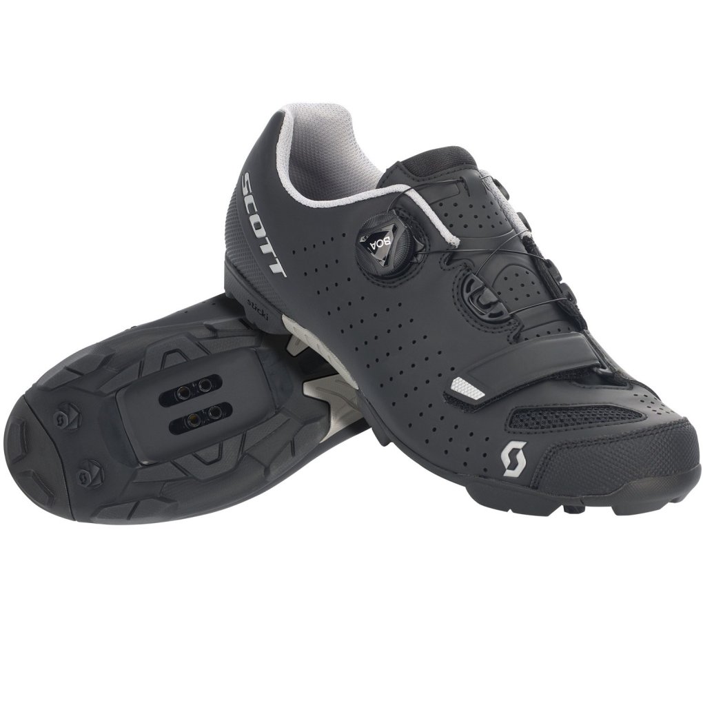SCOTT MTB Comp BOA® Shoes Men - matt black/silver