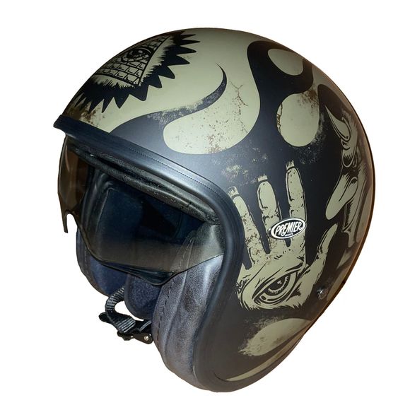 Premier vintage jet helmet - BD - GreenRef: PE0384-C39377