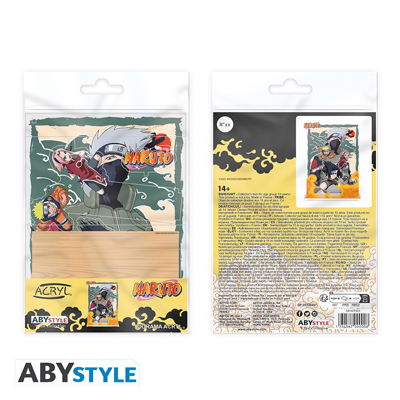 NARUTO Acryl® Diorama Team 7