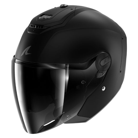 Shark RS JET CARBON DARK SHADOW Jet Helmet - Carbon / BlackRef: SH1790
