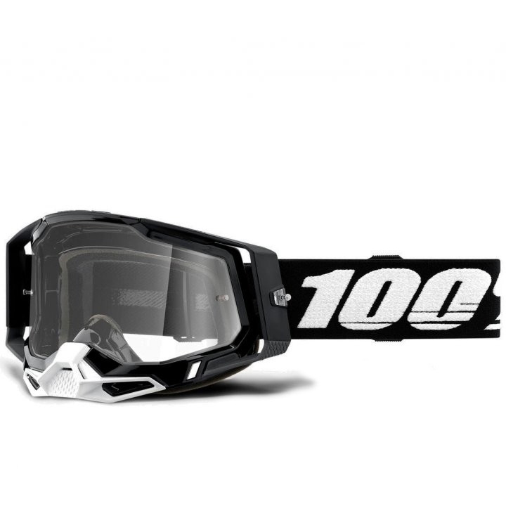 100% Racecraft 2 Goggle - Black - Clear