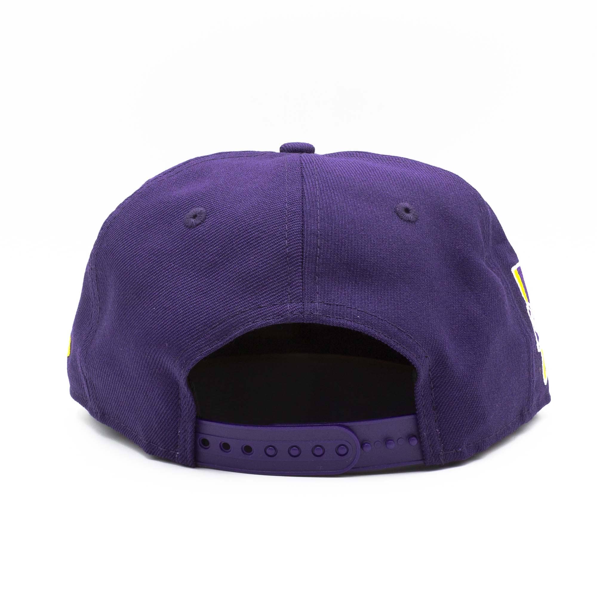 Los Angeles Lakers 2020 NBA Champs New Era 9FIFTY Snapback NBA Cap Purple